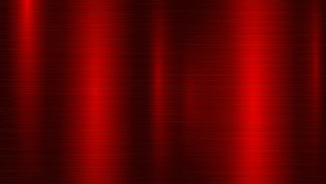 Abstract dark red technology background with brushed metal texture. Realistic silver, stainless steel, aluminum style for wallpapers, design concepts, presentations, web and print. Vector illustration