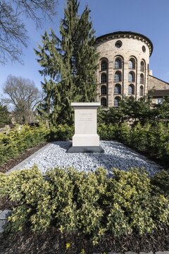 Grave of Helut Kohl in Adenauer Park, Speyer, Rhineland-Palatinate, Germany