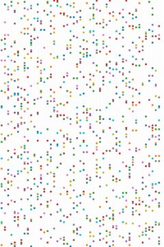 abstract background with colorful dots