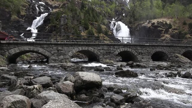 stonebridge over river