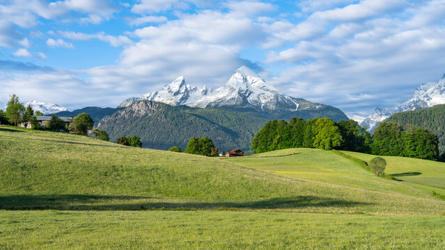 Der Watzmann im Berchtesgadener Land
