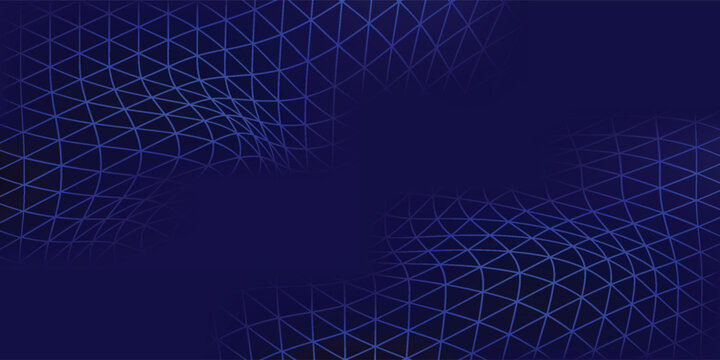 Modern Hexagonal Shield Grid With Neon Blue Defense Core. Cyber Security Pattern For High-Tech Game and App Interfaces.