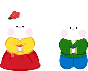 한복입은 토끼.png © 지원 이