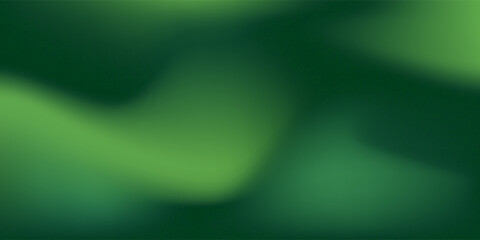 Fototapeta premium Abstract background vector modern design green gradient blur with natural sunlight.