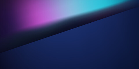 3d rendering of purple and blue abstract background. Cyberpunk concept. Scene for advertising design, technology, showcase, banner, cosmetic, business, E sport. Sci-Fi Illustration. Product display © Maksum