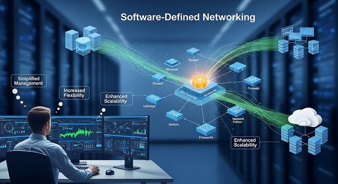 Software Defined Networking - Modern Network Management.