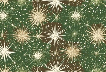 Fototapeta premium Seamless background material with gorgeous and elegant stardust and light particles scattered