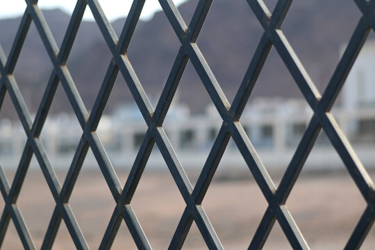 iron fence