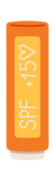 Lip Balm SPF Stick Vertical Cartoon