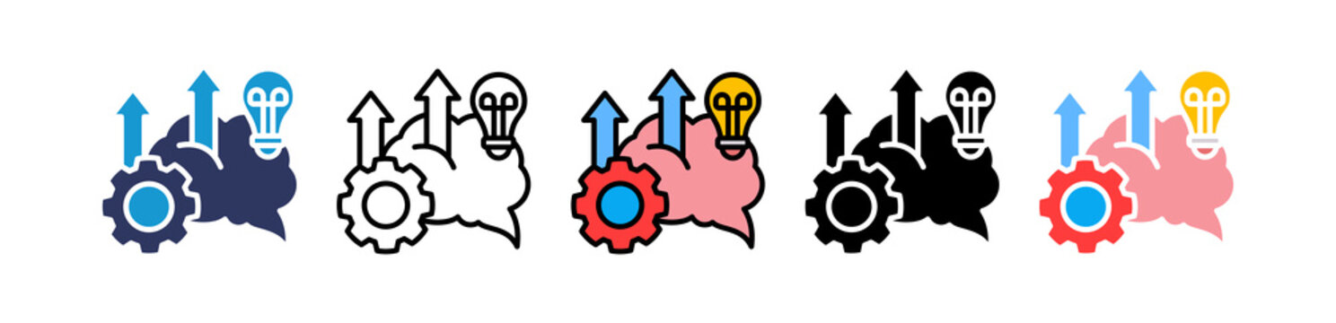 Idea Development multiple icon