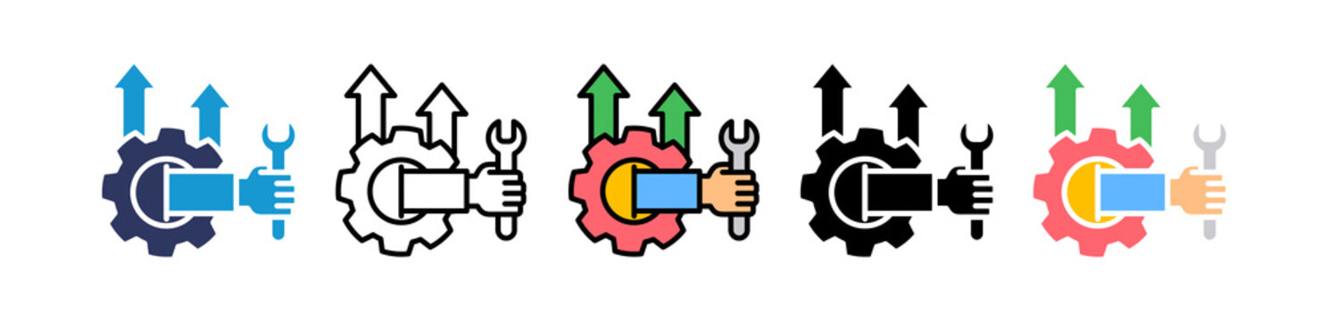 Service Upgrade multiple icon
