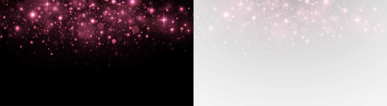 Premium holiday glitter background with magical light shimmer dust. Bright luxury decoration with sparkling fantasy glow.
