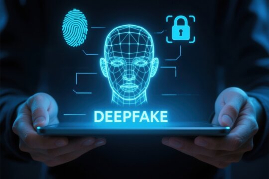AI generated deepfake technology raises concerns about facial recognition misuse and fake news impacting digital security and privacy protection