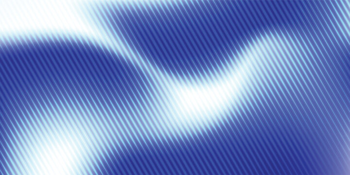 Contemporary digital cyber blue diagonal data streaming bars creative background