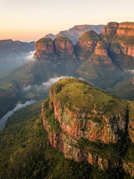 Stunning Geological Marvels of the Three Rondavels at Blyde River