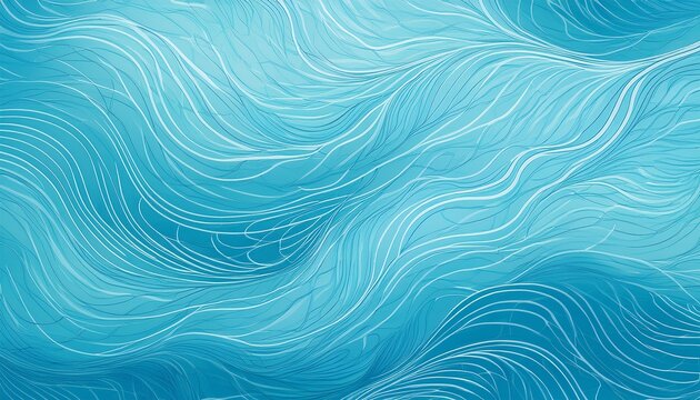 abstract background with simple water texture blue summer seamless pattern ocean and pool thin line texture