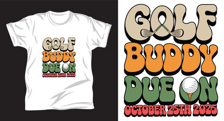 Obraz premium Golf graphic vector T shirt design print
