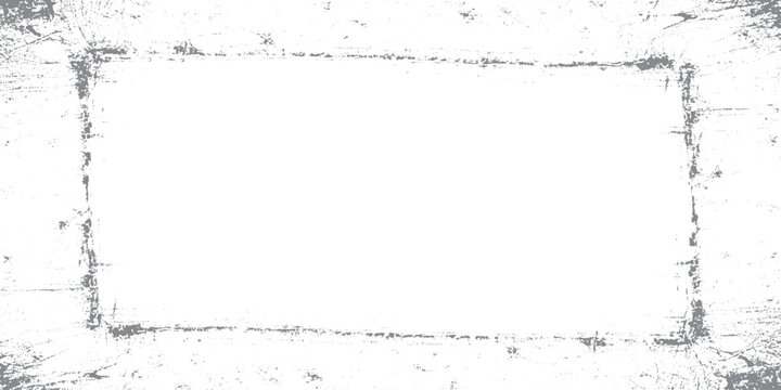 Distressed rectangular frame with grunge texture overlay textured border rough edges graphic element distressed rectangle scratched background scrapbook decoration elemental template