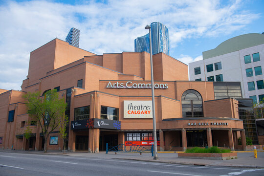 Arts Commons (Max Bell Theatre) is a historic theatre at 220 9 Avenue SE in downtown Calgary, Alberta AB, Canada. 