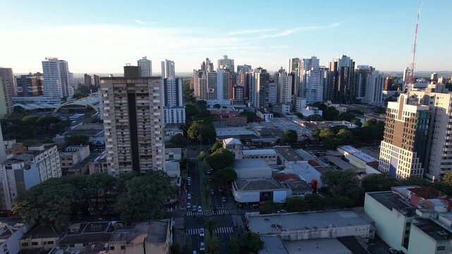 Drone da cidade de Maring&aacute; 