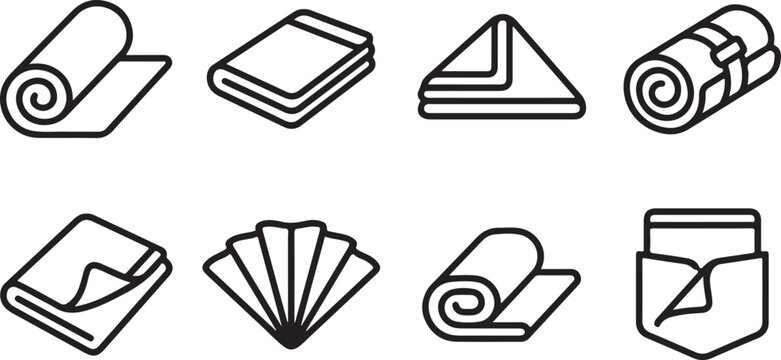 Set of flat design icons for jewelry and accessories collection Vector