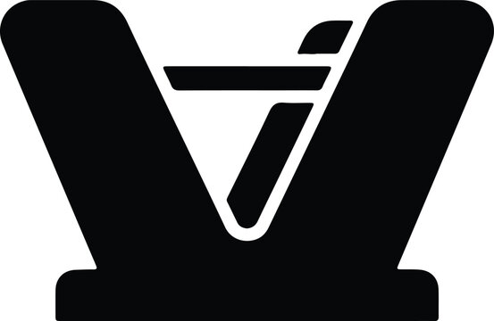 Silhouette vector turntable record player needle stylus for music studio logo design