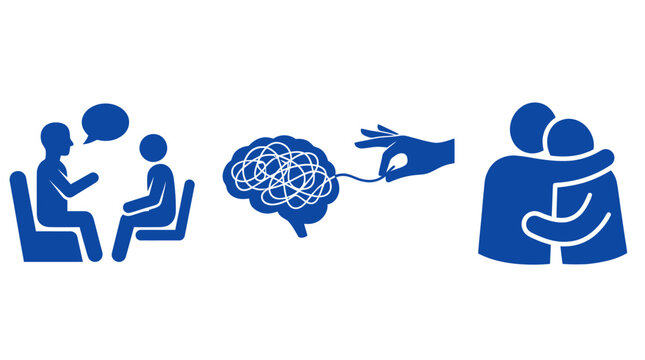 Mental Health and Therapy Icon Set