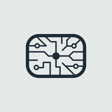 Minimal badge emitting corporate network lines &ndash; Great for trade show registration platforms, business matchmaking tools, or meetup group ads.
