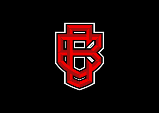sporty CB monogram shield