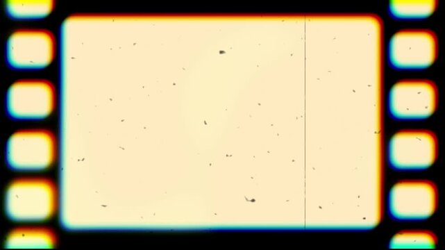 Super 8 mm border frames film overlay noise dirt vintage