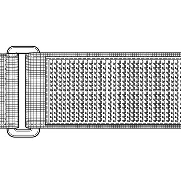 Hook and Loop Velcro Strap Male Side