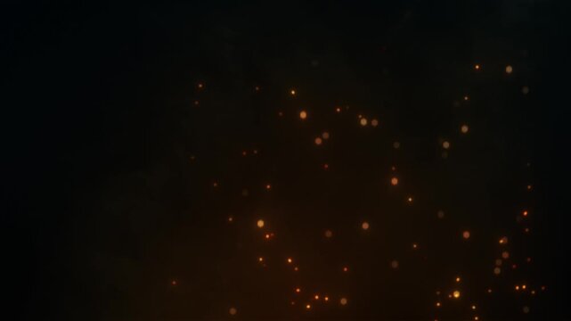 Fire Ember Background - 4k - 60fps