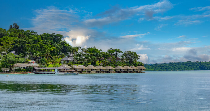 Iririki Island, Port VIla harbor, Vanuatu, South Pacific Ocean