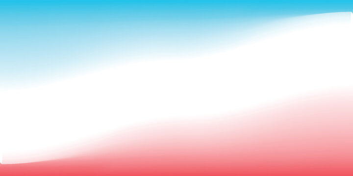 Blue and red backgrounds look beautiful