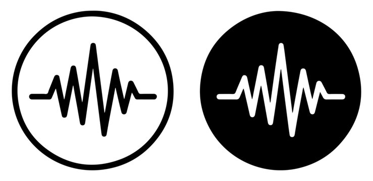 voice assistant audio wave icon