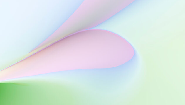 Soft pastel gradient background with smooth flowing curves
