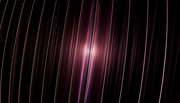 Reflective colorful geometric light streaks abstract background