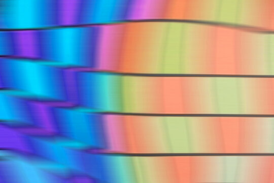 Multicolored geometric background with flowing lines