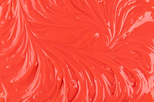 Strawberry mousse swirl texture background for dessert