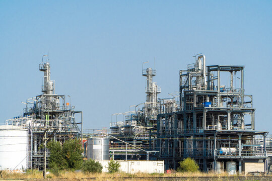 Industrial biodiesel plant supporting renewable sustainability