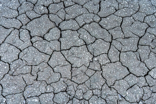 Abstract cracked earth natural texture pattern