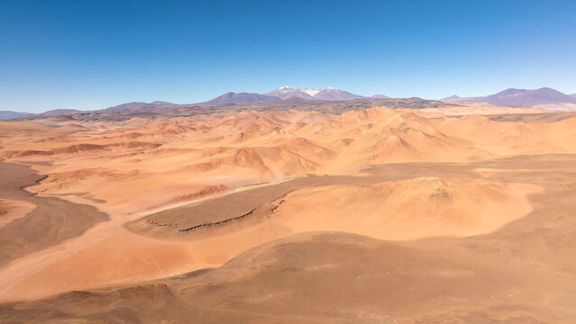 Vast desert landscape of the Argentine Altiplano