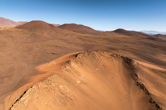 Vast arid landscape of the Argentine Altiplano