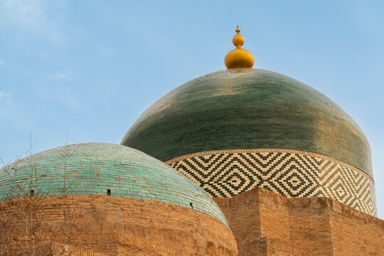 Ancient domes of Hiva, Uzbekistan on the Silk Road