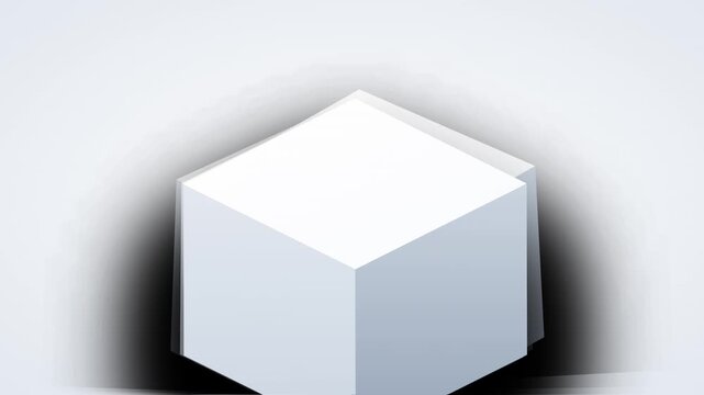 modern abstract 3d floating cubes minimalist background