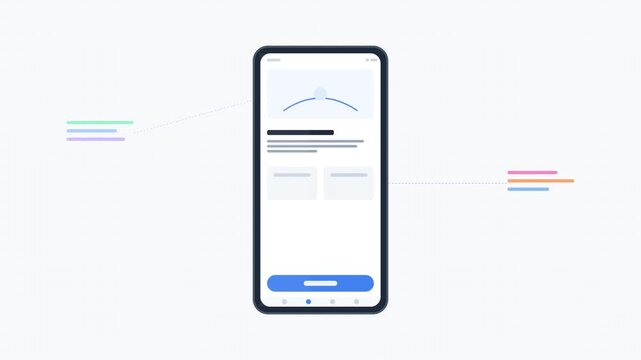 mobile app development coding software digital animation