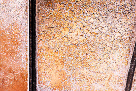 Salt flat patterns of Janubio in Lanzarote