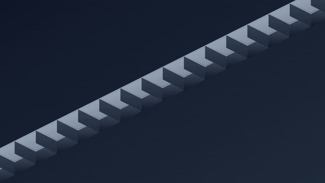 minimalist staircase stepping modern vector motion background