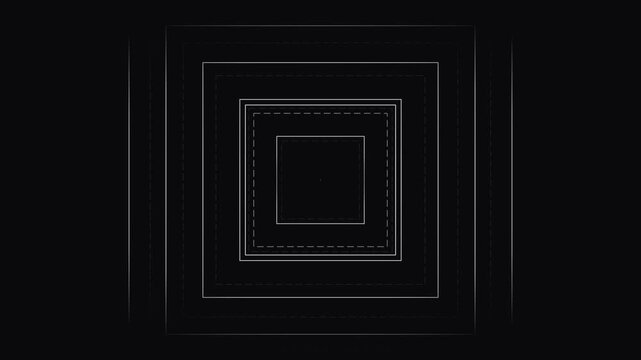 minimalist square outline expansion modern svg pattern background