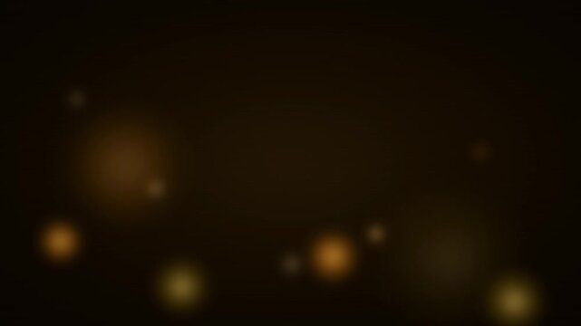 minimalist soft amber bokeh for hospitality branding